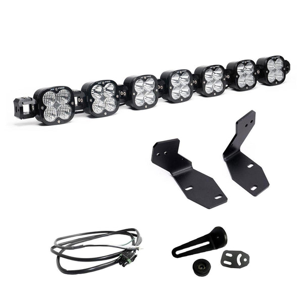 Baja Designs 7XL Pro Linkable Bumper Light Kit - 2023-2026 Ford F-250/350 Super Duty (Multi-Pattern, Clear, Upfitter Wiring)