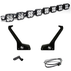 Baja Designs XL Pro Linkable Roof Mount Kit - '20-26 Gladiator / '18-26 Wrangler JL (Multi-Pattern - Clear - Upfitter Wiring)