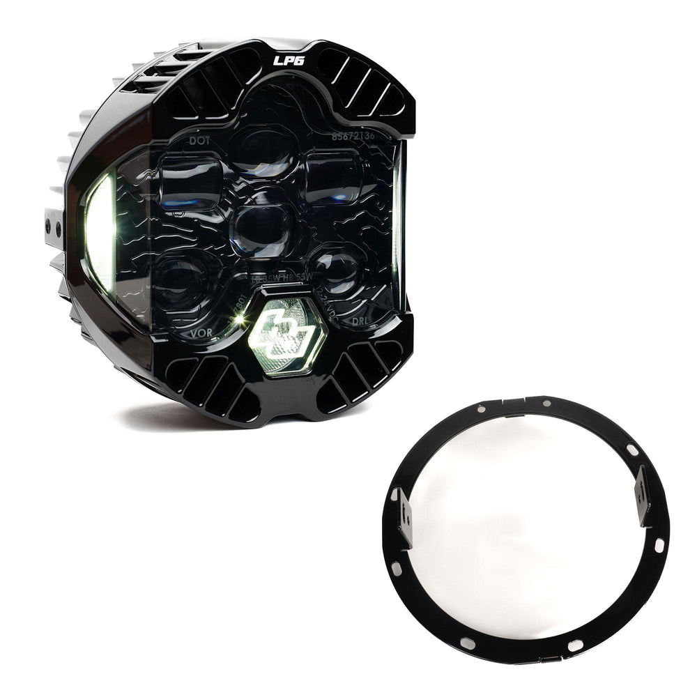 Baja Designs 2014-2023 Harley Davidson Street Glide (White) DOT Lp6 LED Headlight Kit