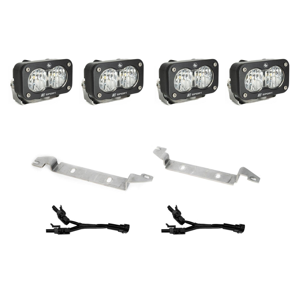 Baja Designs S2 Sport OEM Fog Light Replacement Kit - 2025-2026 Toyota 4Runner, Non-TRD Pro (Clear)