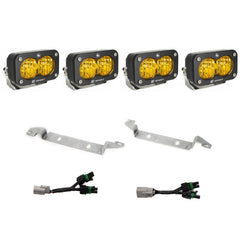 Baja Designs S2 Sport OEM Fog Light Replacement Kit - 2025-2026 Toyota 4Runner NOTE: TRD Pro/Trailhunter (Amber)