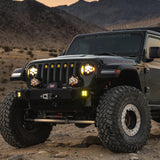 Baja Designs 2019+ Wrangler/2020+ Gladiator Dot Lp6 Headlight Kit Clear Drl - image 3