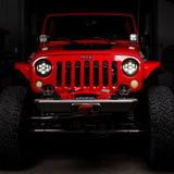 Baja Designs 2007-2018 Wrangler Dot Lp6 Headlight Kit Clear Drl - image 5