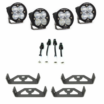 Squadron-R Sport Headlight Kit - '16-25 YXZ (Multi-Pattern; Clear)