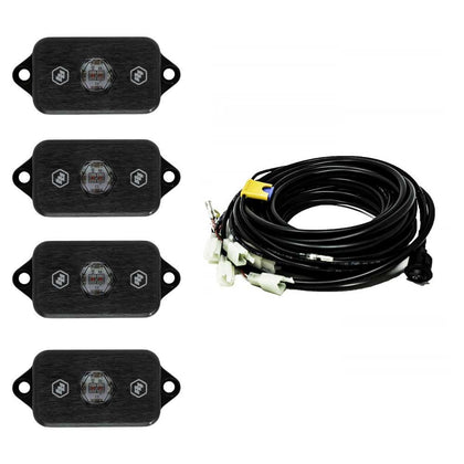 Baja Designs Rock Light Kit Universal Red Baja Designs