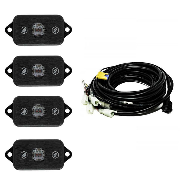 Baja Designs Rock Light Kit Universal Red