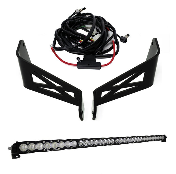 Baja Designs Canam Maverick X3 Rock Crawler Roof Mount Kit 40 Inch S8