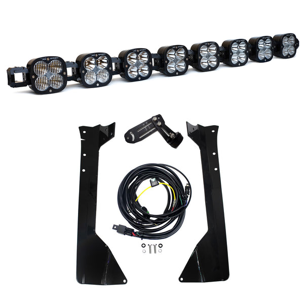 Baja Designs XL Sport Linkable Roof Mount Kit - '07-18 Wrangler JK (Multi-Pattern - Clear)