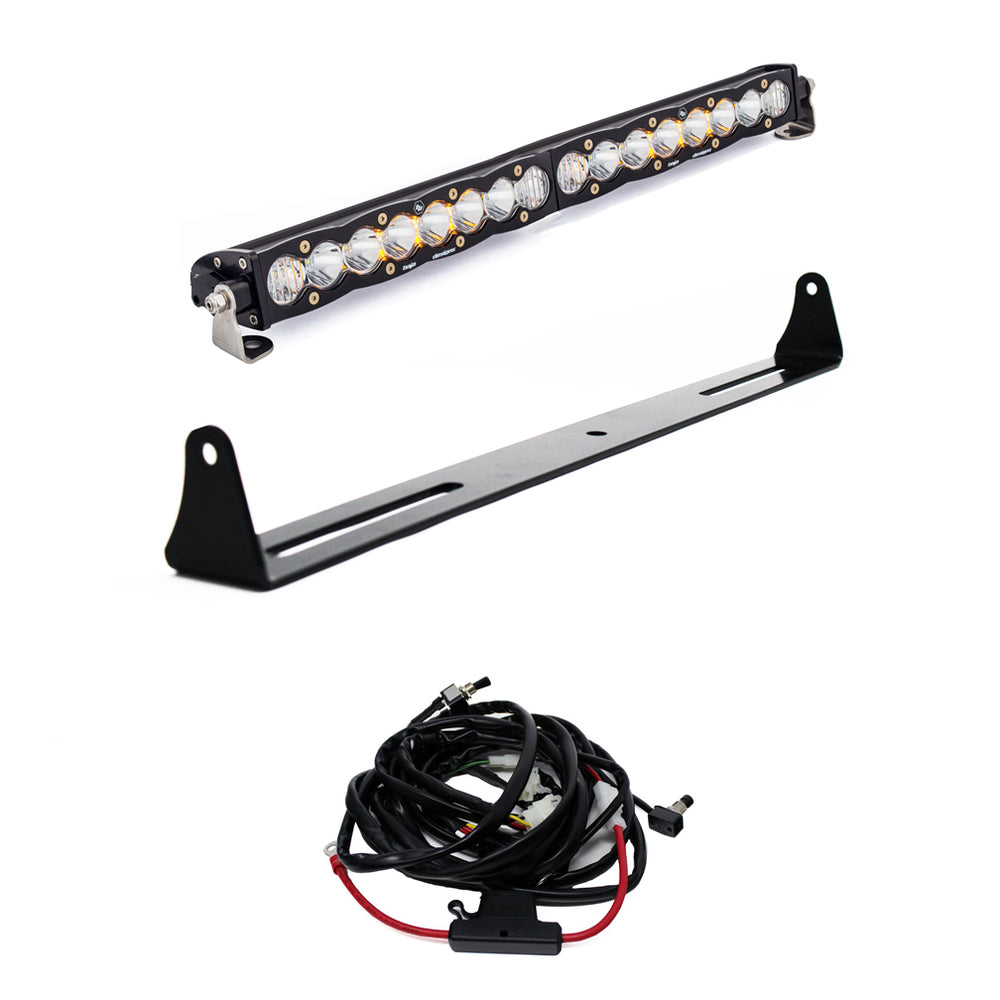 Baja Designs S8 20 Inch Bumper Kit - '07-13 Silverado/Sierra 1500/2500HD/3500HD {'07 New Body Style} (Driving/Combo - Clear)
