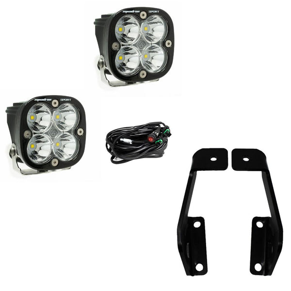 Baja Designs Squadron Sport A-Pillar Kit - '09-14 F-150 - '10-14 F-150 SVT Raptor (Spot - Clear)