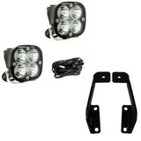 Squadron Pro A-Pillar Kit - '09-14 F-150; '10-14 F-150 SVT Raptor (Driving/Combo; Clear)
