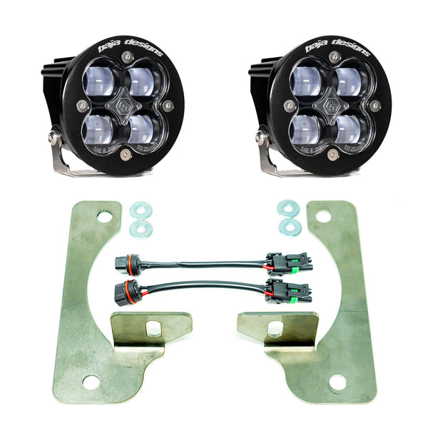 Baja Designs Jeep JL Rubicon Squadronr Sae Fog Pocket Kit