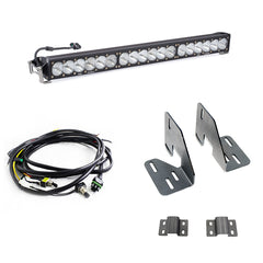 Baja Designs OnX6+ 30 Inch LED Light Bar Grille Kit - '18-19 Sierra 2500HD/3500HD (Driving/Combo - Clear)