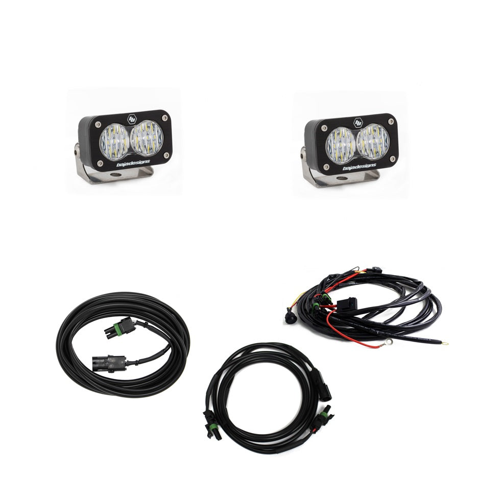 Baja Designs S2 Sport Dual Reverse Kit - '18-25 Wrangler JL - w/ OE