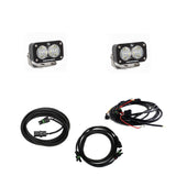 S2 Sport Dual Reverse Kit - '18-25 Wrangler JL; w/ OE Rubicon, Sahara Bumper (Wide Cornering; Clear; Toggle Wi