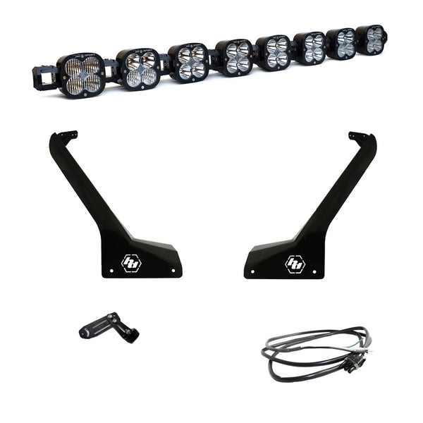 Baja Designs LED Light Bar — Black — 2018-2026 Jeep Wrangler / 2020-2025 Gladiator