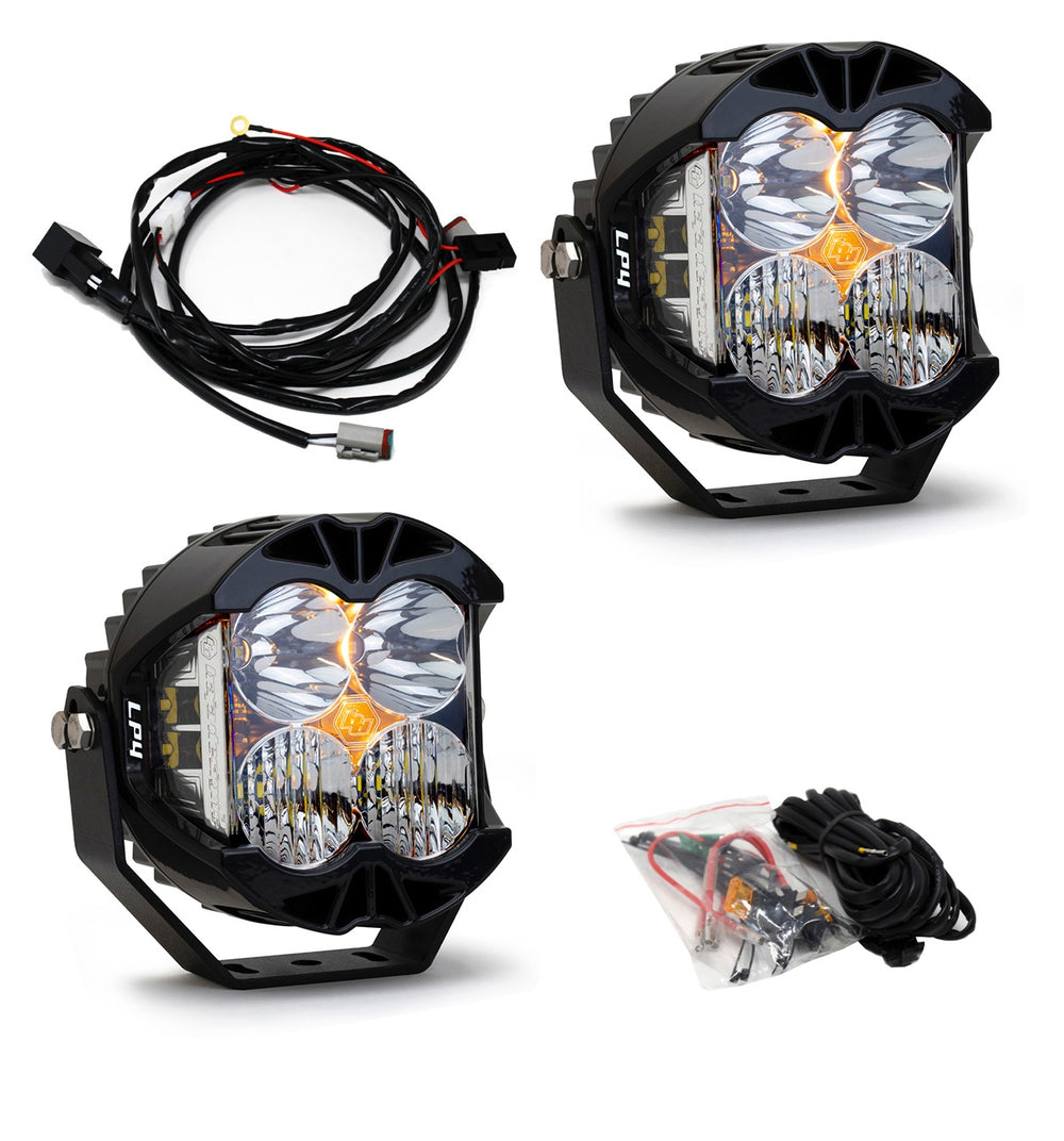 Baja Designs LP4 Pro Bumper Kit - '20-26 Gladiator/ '18-26 Wrangler JL