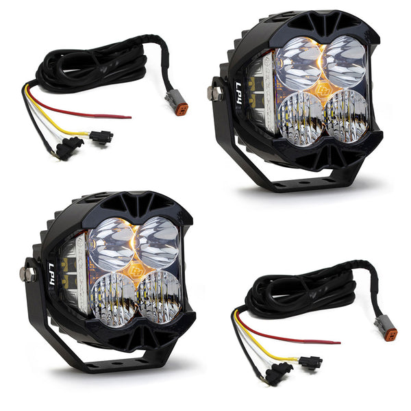 Baja Designs Bumper (Driving/Combo - Clear - Upfitte) — for select Jeep vehicles (BAJ447672UP)