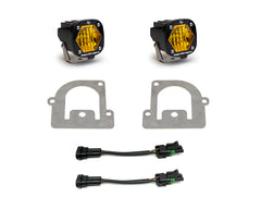 S1 Fog Pocket Kit - '21-24 Bronco Sport (Wide Cornering - Baja Amber)