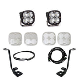 Squadron Sport A-Pillar Kit - '21-23 F-150 (Spot; Clear; Upfitter Wiring)