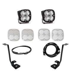 Baja Designs Squadron Sport A-Pillar Kit - 2021-2023 F-150 (Spot, Clear, Upfitter Wiring)