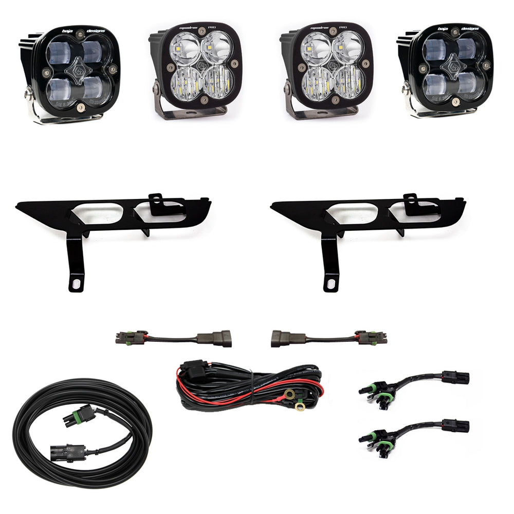 Baja Designs Squadron SAE/Sport Fog Pocket Kit - '21-23 F-150 w/o DRL
