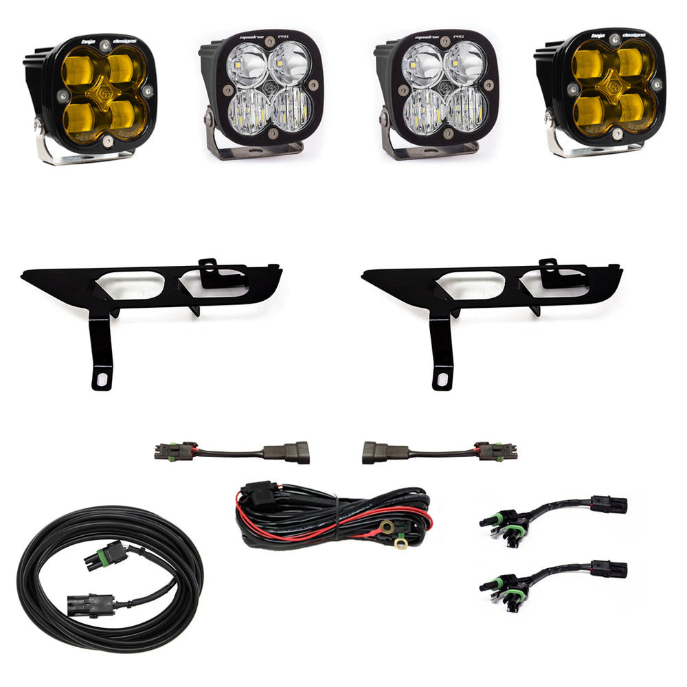 Squadron SAE/Sport Fog Pocket Kit - '21-23 F-150 w/o DRL
