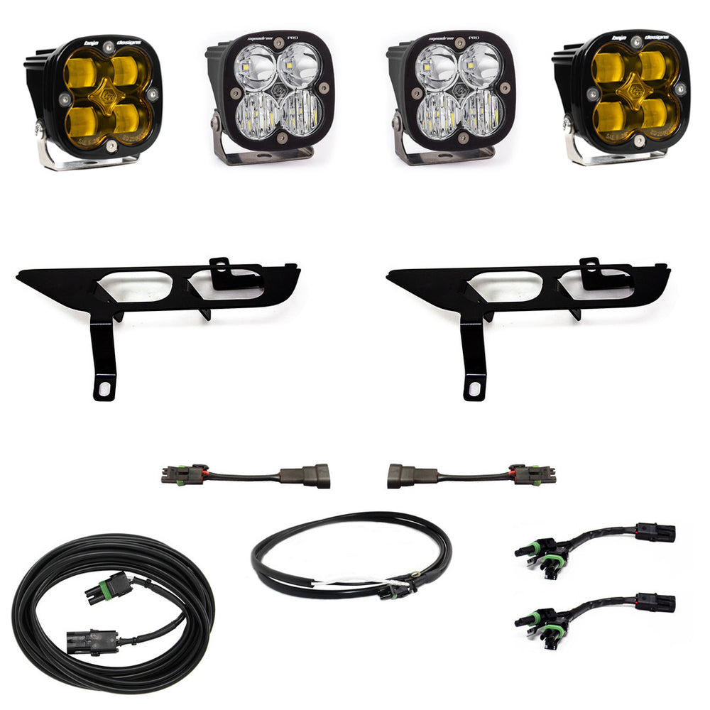 Squadron SAE/Sport Fog Pocket Kit - '21-23 F-150 w/o DRL