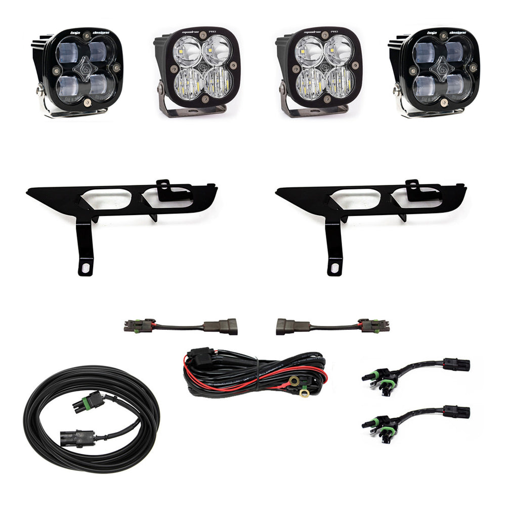 Baja Designs Squadron SAE/Pro Fog Pocket Kit - '21-23 F-150 w/o DRL