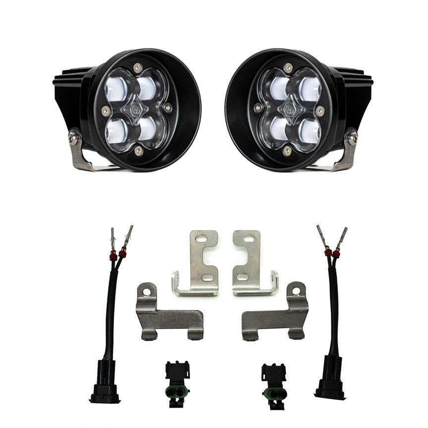 Baja Designs Squadron-R SAE Fog Pocket Kit - '16-21 RAV4 - '14-19 Highlander (SAE Fog - Clear)