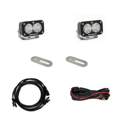 Baja Designs S2 Sport Dual Reverse Kit - '15-21 F-150 (Wide Cornering - Clear - Upfitter Wiring)