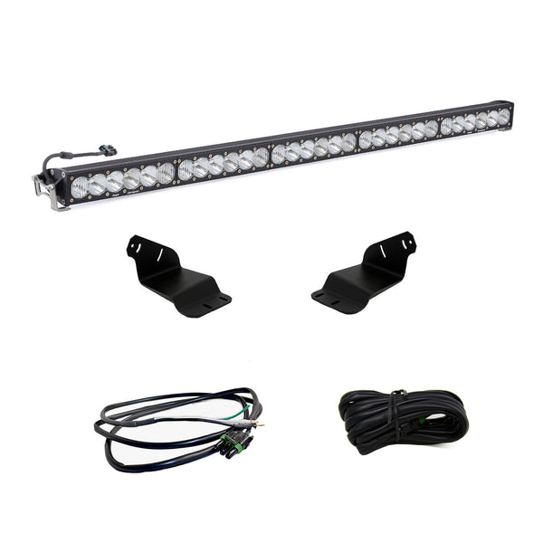 Baja Designs OnX6+ 50 Inch Roof Mount Kit - '21-26 Bronco - '22-26 Bronco Raptor (Multi-Pattern - Clear - Upfitter Wiring)