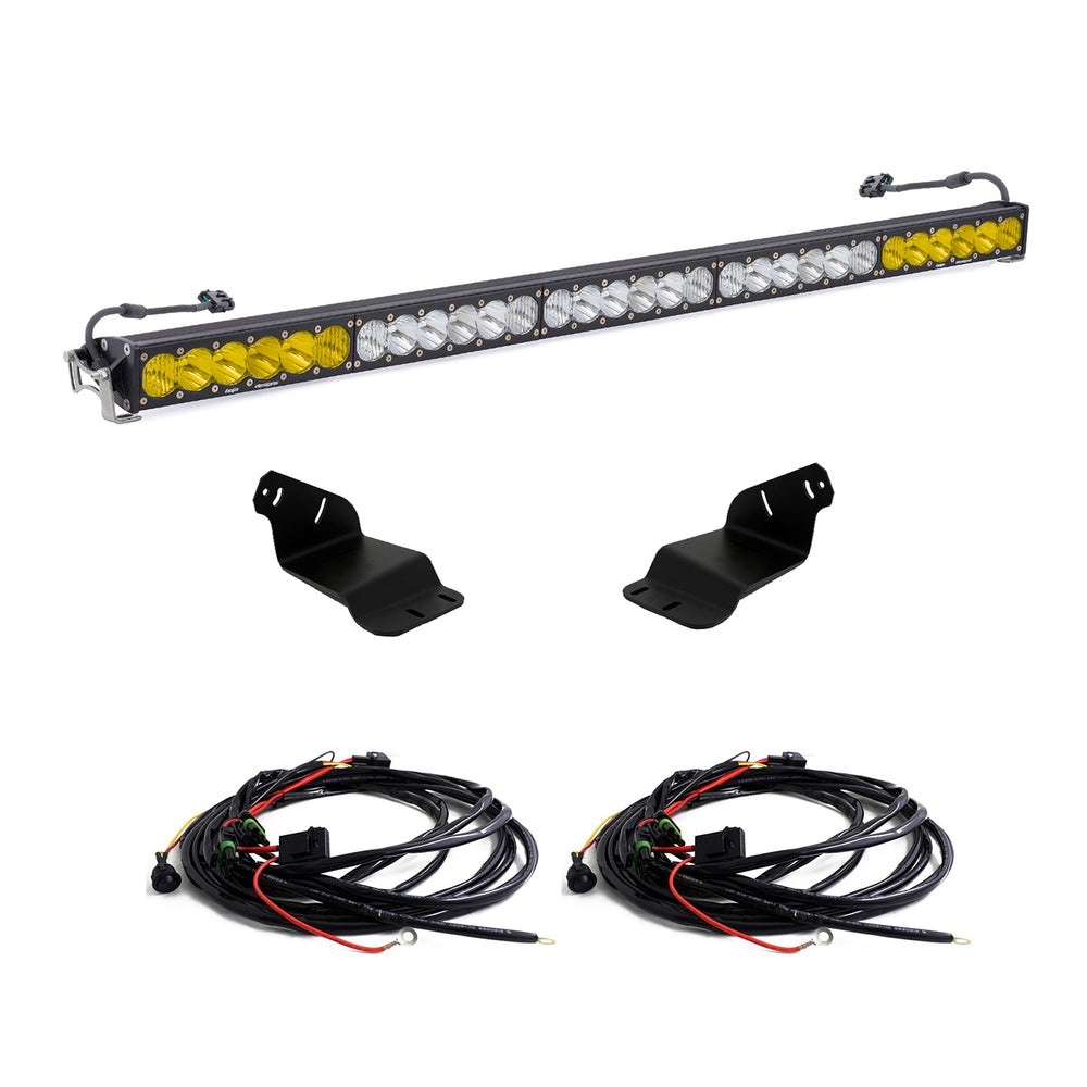 OnX6+ 50 Inch Roof Mount Kit - '21-26 Bronco - '22-26 Bronco Raptor (Multi-Pattern - Clear/Baja Amber - Toggle Wiring)