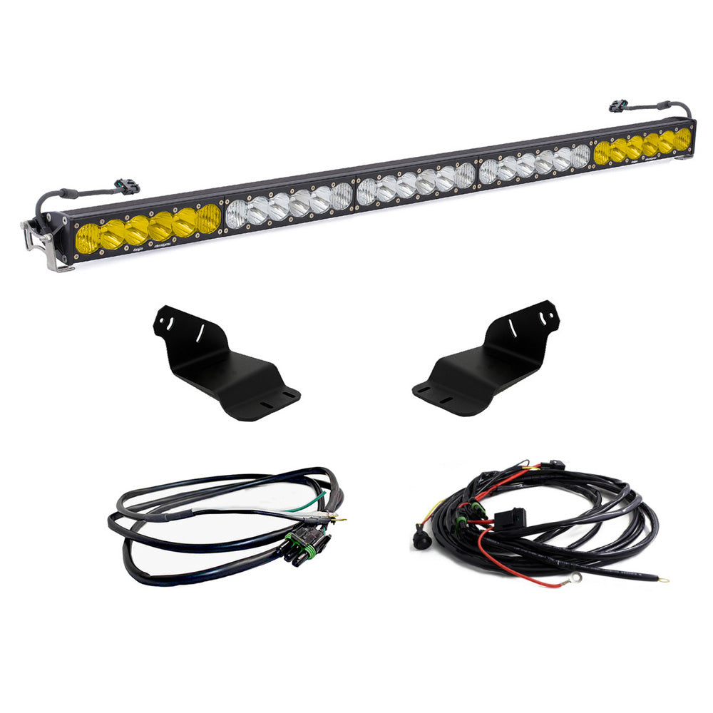 OnX6+ 50 Inch Roof Mount Kit - '21-26 Bronco - '22-26 Bronco Raptor (Multi-Pattern - Clear/Baja Amber - Upfitter Wiring)