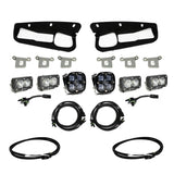 Squadron SAE/Dual S2 Sport Steel Bumper Fog Pocket Kit - '21-26 Bronco; '22-26 Bronco Raptor; Steel Bumper ( (447761UP)