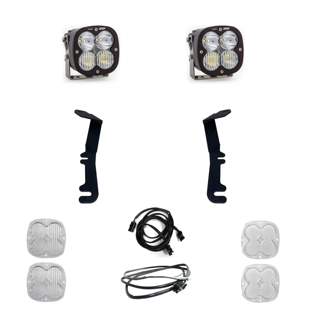 Baja Designs XL80 A-Pillar Kit - '19-24 1500 Rebel - '21-24 1500 TRX (Driving/Combo - Clear)