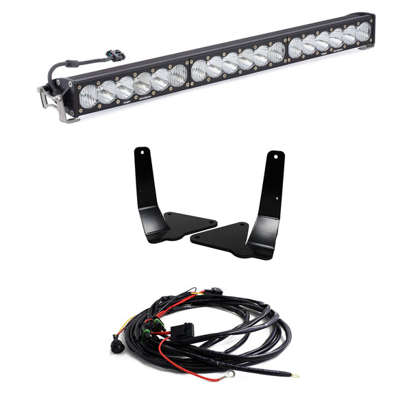 Baja Designs OnX6+ 30 Inch Lower Grille Kit - '15-18 Colorado/Canyon (Driving/Combo - Clear)