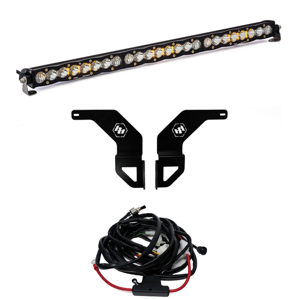 Baja Designs S8 30 inch Bumper Kit - '16-23 Tacoma (Driving/Combo - Clear) — 2016-2023 Toyota Tacoma