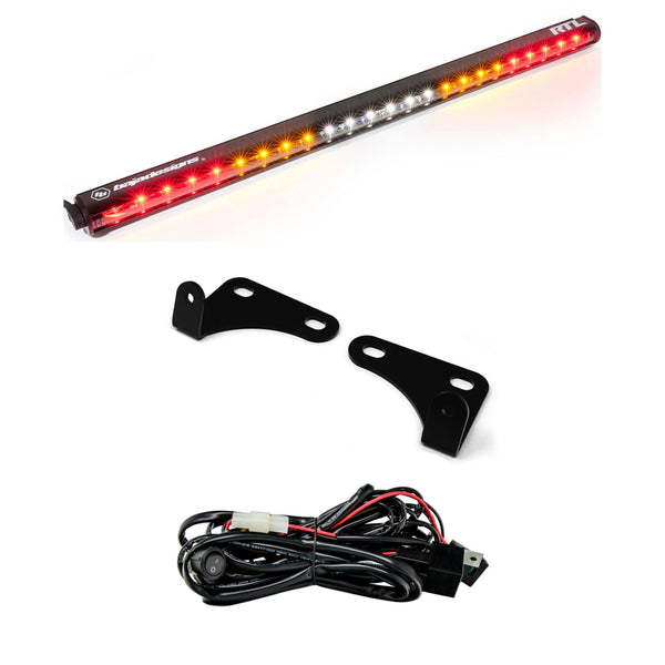 Baja Designs RTL 30 Inch Rear Light Kit - '15-18 RZR - w/ 2-Seats (Clear - No Turn Signal)
