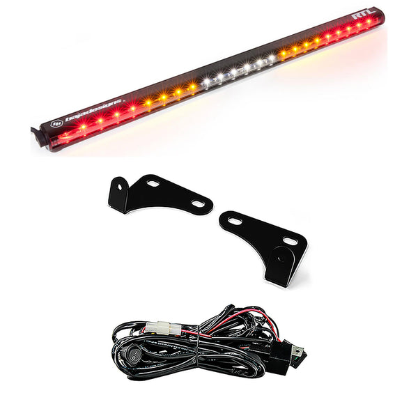 Baja Designs RTL 30 Inch Rear Light Kit - '15-18 RZR - w/ 2-Seats (Clear - Turn Signal)