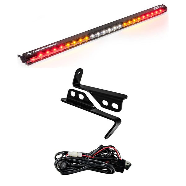 Baja Designs RTL 30 Inch Rear Light Kit - '15-18 RZR - w/ 4-Seats (Clear - No Turn Signal)