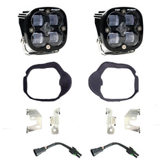 Baja Designs Squadron SAE Fog Pocket Kit - '19-26 Sprinter 1500/2500/3500 (SAE Fog - Clear)