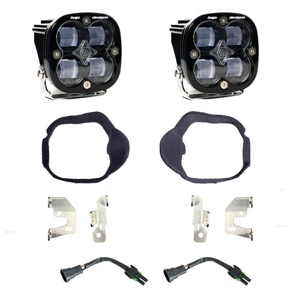 Baja Designs Squadron SAE Fog Pocket Kit - '19-26 Sprinter 1500/2500/3500 (SAE Fog - Clear)