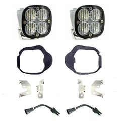 Baja Designs Squadron Pro Fog Pocket Kit - '19-26 Sprinter 1500/2500/3500 (Wide Cornering - Clear)