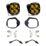 Squadron SAE Fog Pocket Kit - '19-26 Sprinter 1500/2500/3500 (SAE Fog; Baja Amber)