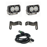 Baja Designs S2 Sport Dual Reverse Kit - '19-24 1500 Rebel (Driving/Combo; Clear) (448027) — angle