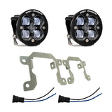 Squadron SAE Fog Pocket Kit - '19-26 2500/3500 Big Horn (SAE Fog; Clear)