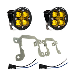 Baja Designs Squadron SAE Fog Pocket Kit - 2019-2026 2500/3500 Big Horn (SAE Fog, Baja Amber)