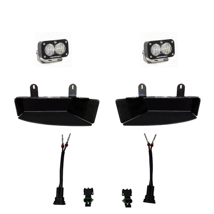 Baja Designs S2 Sport Fog Pocket Kit19C 2500/3500 (Wide Cornering;Clear)