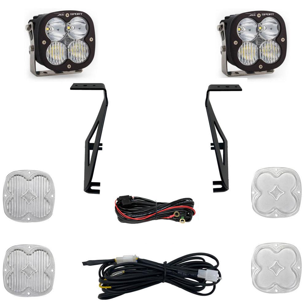 Baja Designs XL Sport A-Pillar Kit - '21-26 F-150 Raptor / Raptor R / Raptor 37 (Driving/Combo - Clear)